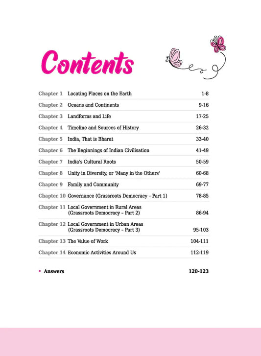 Class 6 - Social Science Exploring Society India and Beyond - Workbook ARIHANT