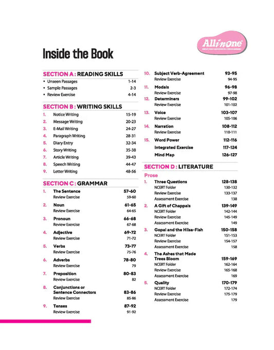 Class 7 - English All in One - ARIHANT