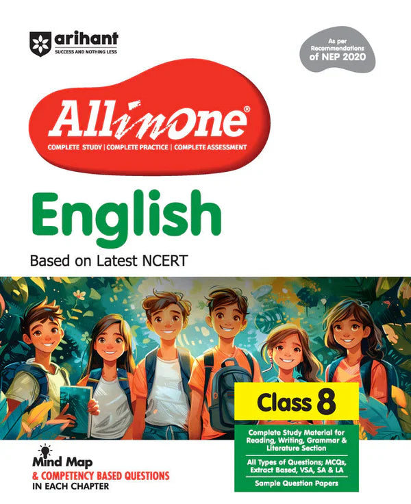 Class 8 - English All in One - ARIHANT-1