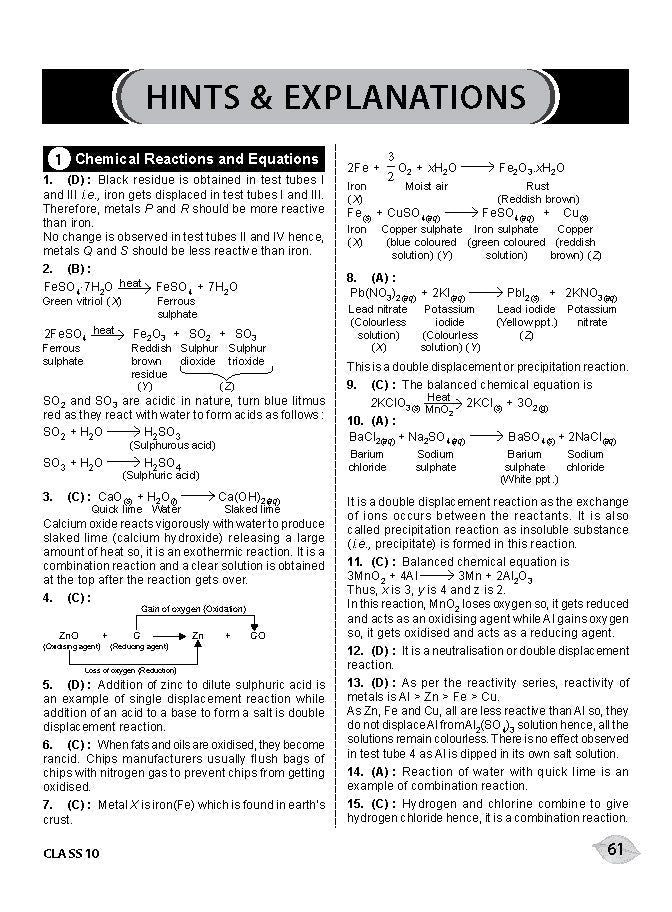 Class 10 NSO National Science Olympiad Work Book - MTG