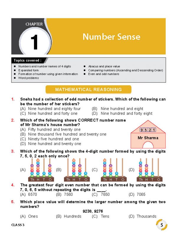 Class 3 IMO International Mathematics Olympiad Work Book - MTG