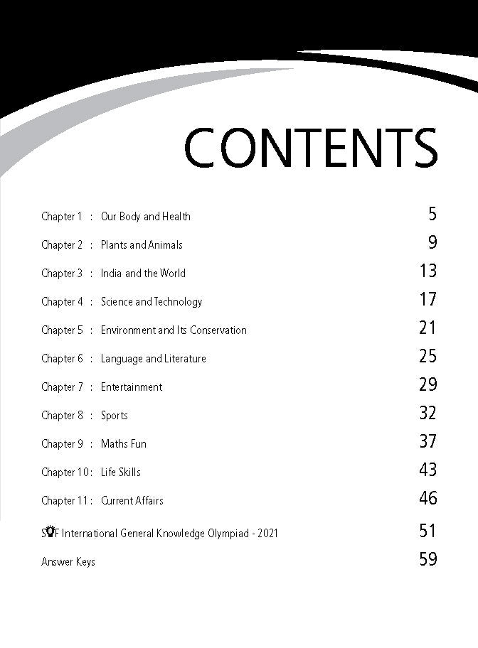 Class 5 IGKO International General Knowledge Olympiad Work Book - MTG