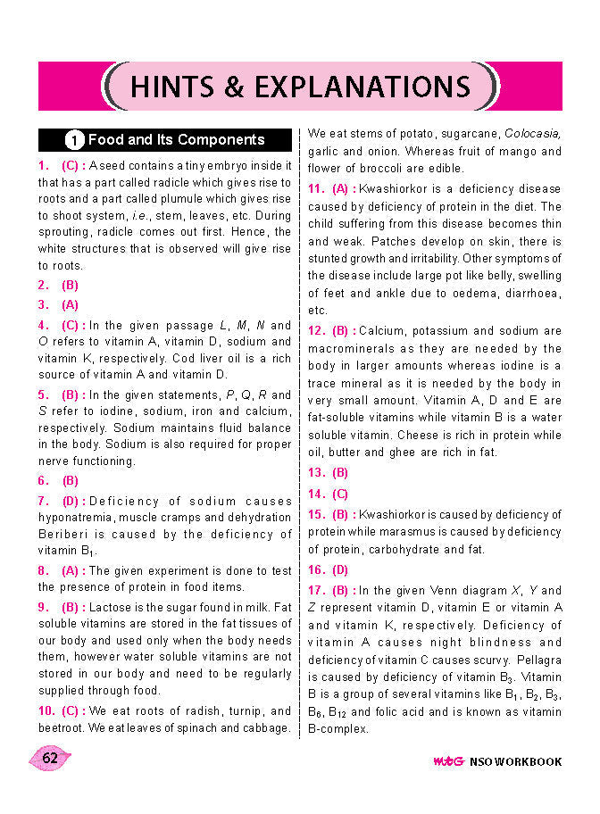 Class 6 NSO National Science Olympiad Work Book - MTG