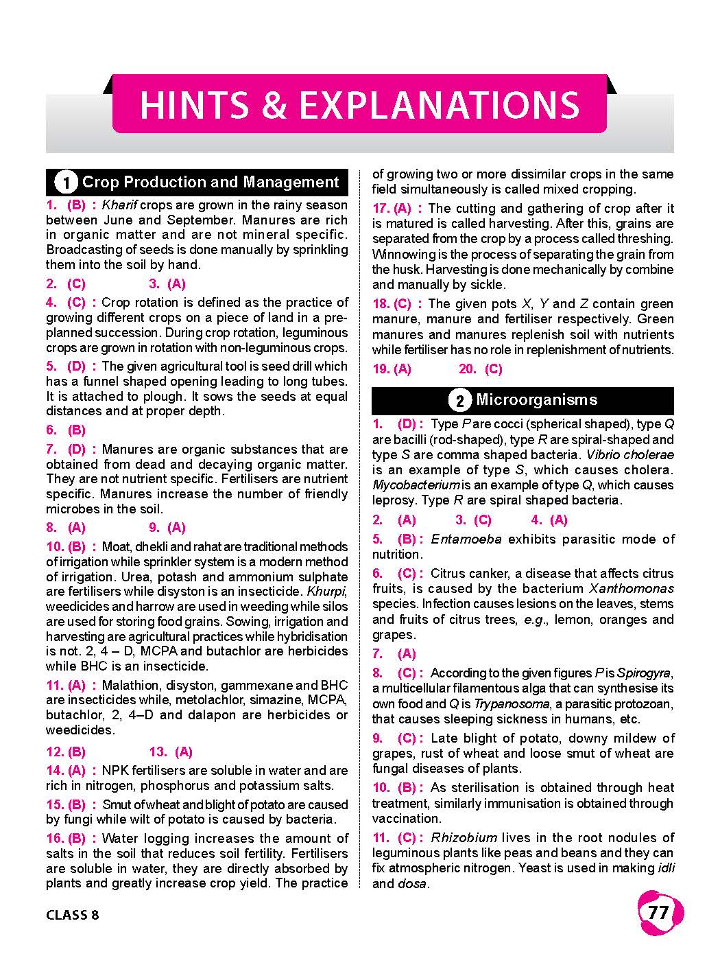 Class 8 NSO National Science Olympiad Work Book - MTG