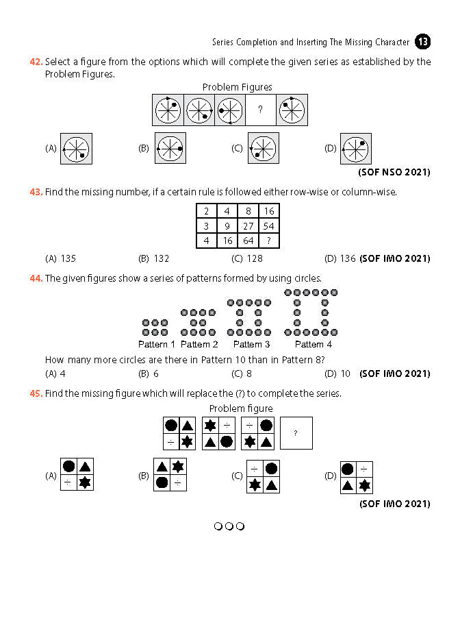 Class 8 Olympiad Reasoning Work Book - MTG