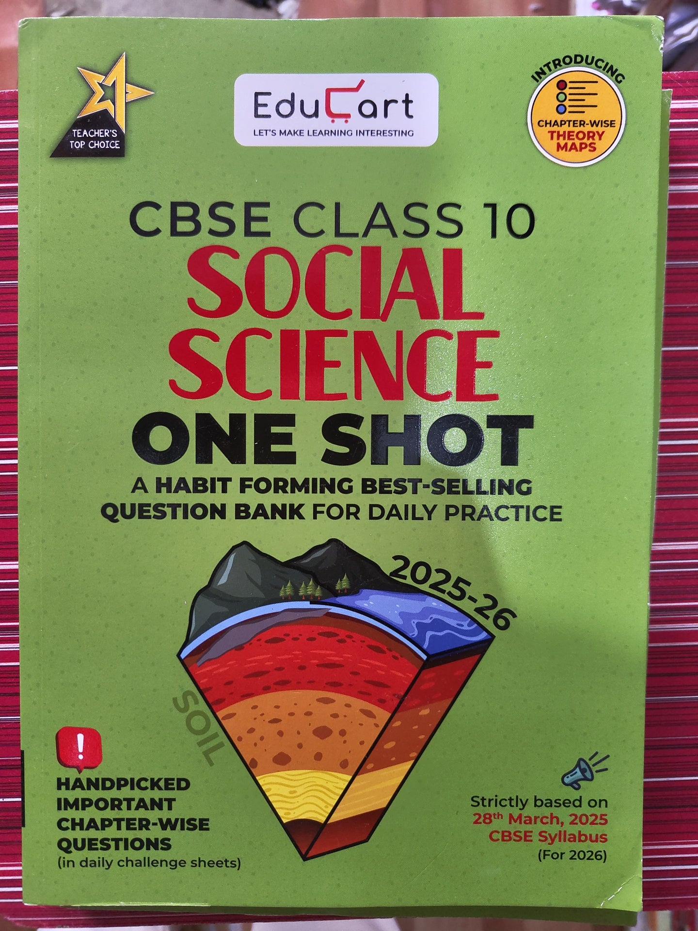 Educart Class 10th One Shot Social science 2025-26