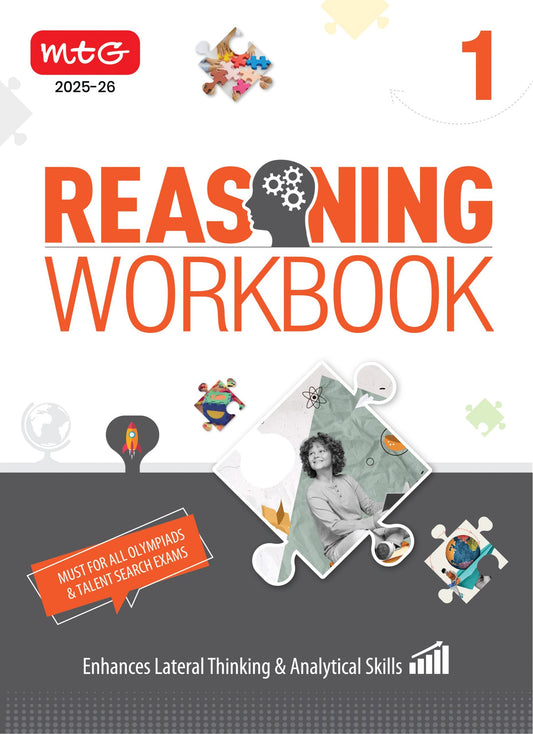 Class 1 Olympiad Reasoning Work Book - MTG