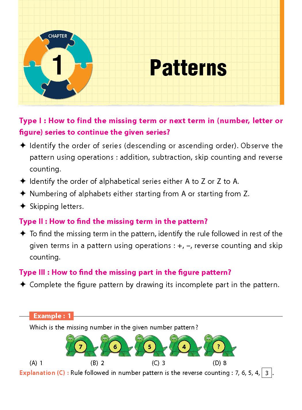 Class 1 Olympiad Reasoning Work Book - MTG