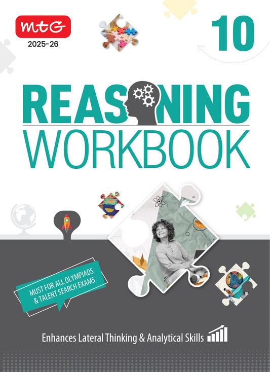 Class 10 Olympiad Reasoning Work Book - MTG