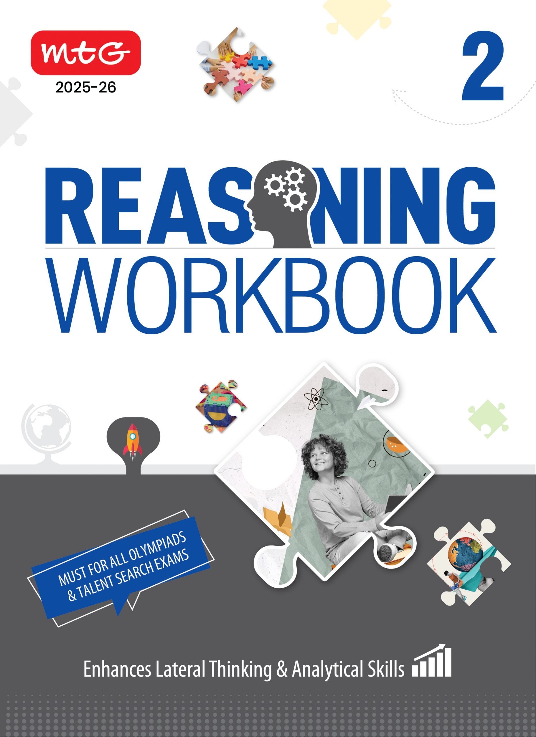 Class 2 Olympiad Reasoning Work Book - MTG