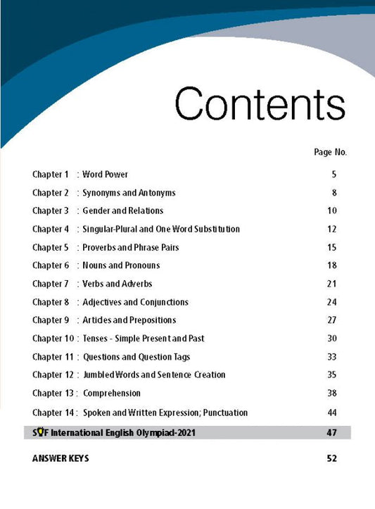Class 3 IEO International English Olympiad Work Book - MTG