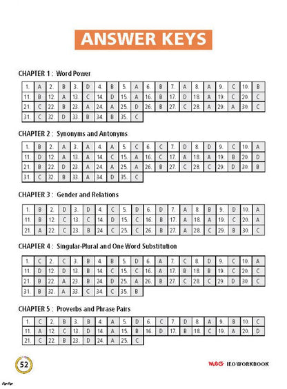 Class 3 IEO International English Olympiad Work Book - MTG