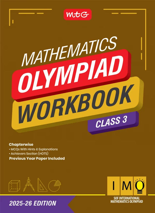 Class 3 IMO International Mathematics Olympiad Work Book - MTG