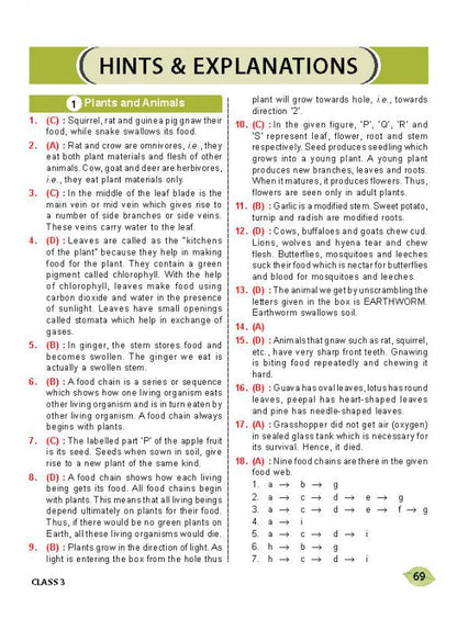 Class 3 NSO National Science Olympiad Work Book - MTG