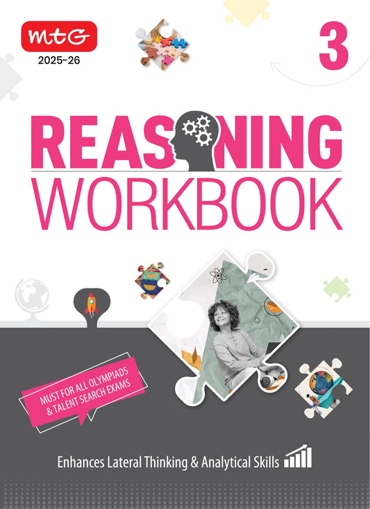 Class 3 Olympiad Reasoning Work Book - MTG