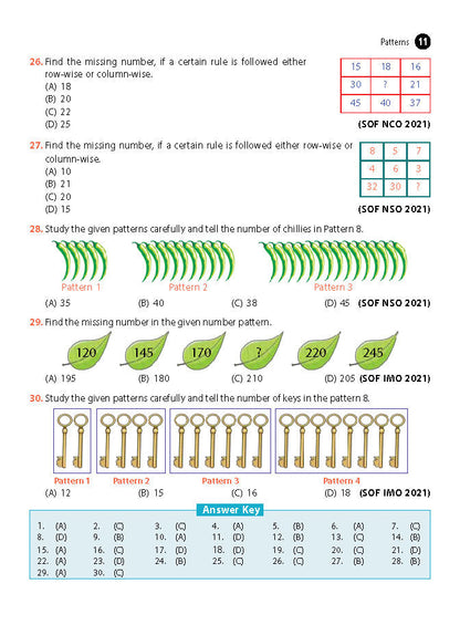 Class 3 Olympiad Reasoning Work Book - MTG