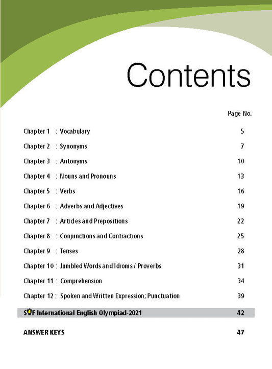 Class 4 IEO International English Olympiad Work Book - MTG