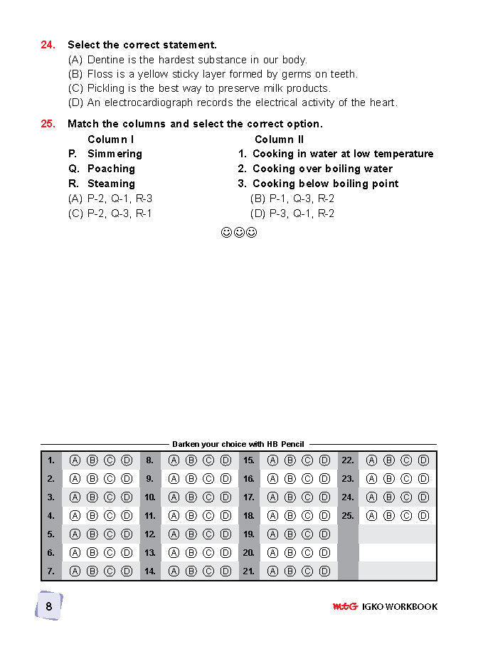 Class 4 IGKO International General Knowledge Olympiad Work Book - MTG