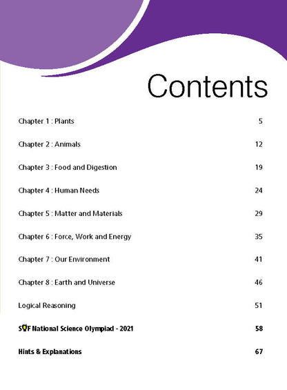 Class 4 NSO National Science Olympiad Work Book - MTG