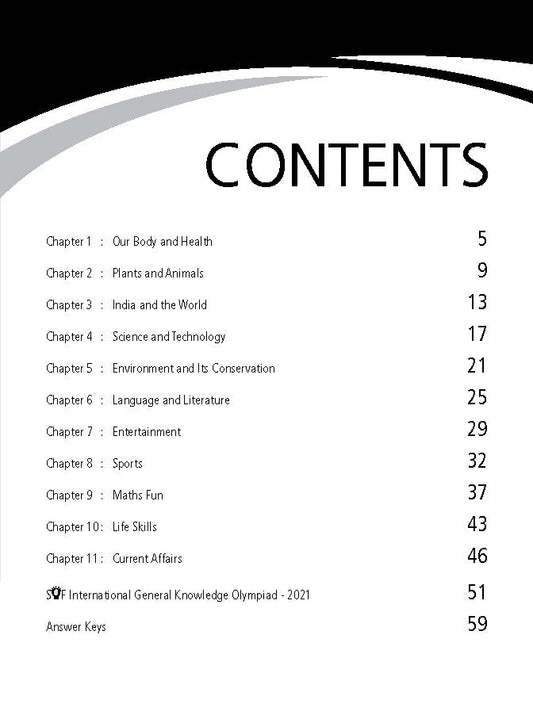 Class 5 IGKO International General Knowledge Olympiad Work Book - MTG