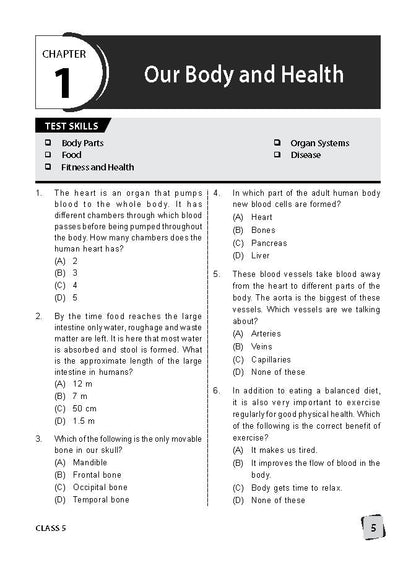 Class 5 IGKO International General Knowledge Olympiad Work Book - MTG