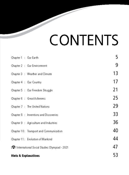 Class 5 ISSO International Social Studies Olympiad Work Book - MTG