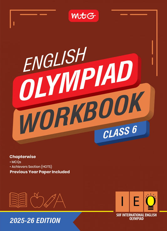 Class 6 IEO International English Olympiad Work Book - MTG