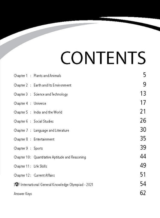 Class 6 IGKO International General Knowledge Olympiad Work Book - MTG