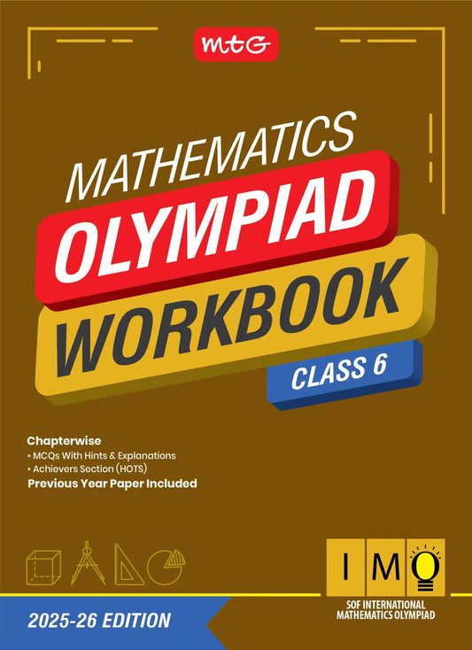 Class 6 IMO International Mathematics Olympiad Work Book - MTG