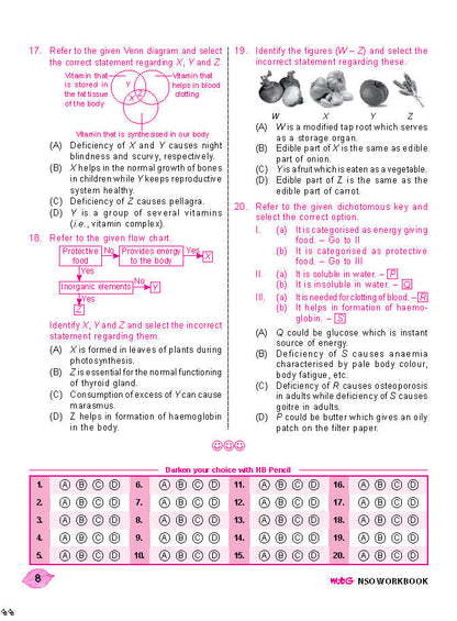 Class 6 NSO National Science Olympiad Work Book - MTG