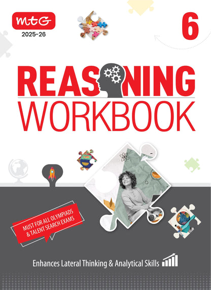 Class 6 Olympiad Reasoning Work Book - MTG