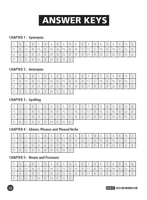 Class 7 IEO International English Olympiad Work Book - MTG