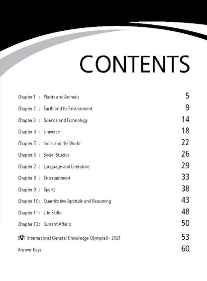 Class 7 IGKO International General Knowledge Olympiad Work Book - MTG