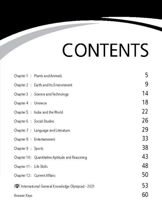 Class 7 IGKO International General Knowledge Olympiad Work Book - MTG
