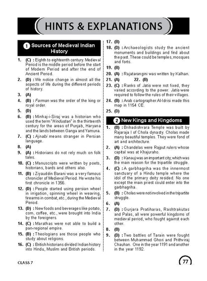 Class 7 ISSO International Social Studies Olympiad Work Book - MTG
