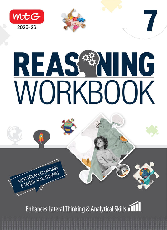 Class 7 Olympiad Reasoning Work Book - MTG