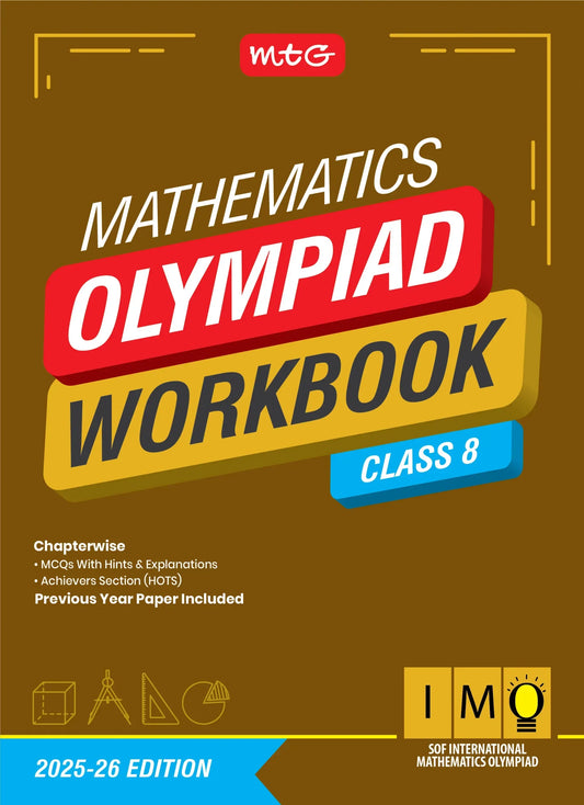 Class 8 IMO International Mathematics Olympiad Work Book - MTG