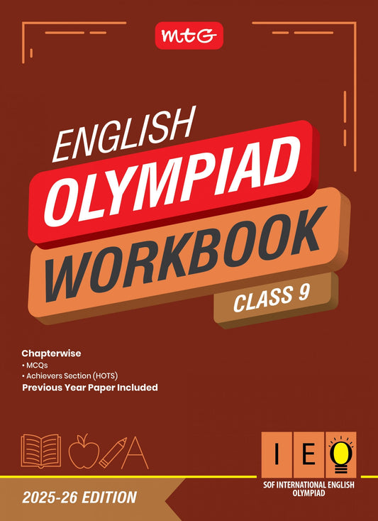 Class 9 IEO International English Olympiad Work Book - MTG