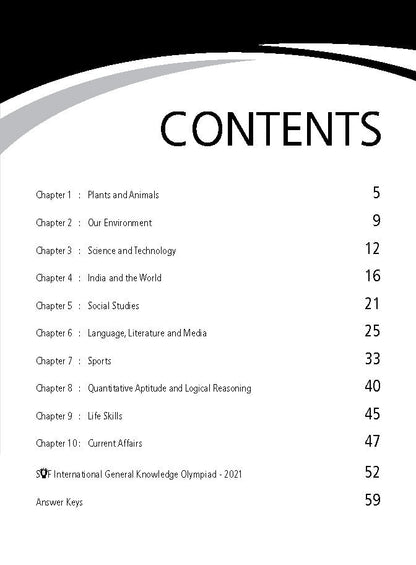 Class 9 IGKO International General Knowledge Olympiad Work Book - MTG