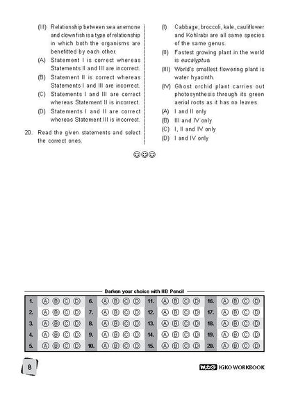 Class 9 IGKO International General Knowledge Olympiad Work Book - MTG