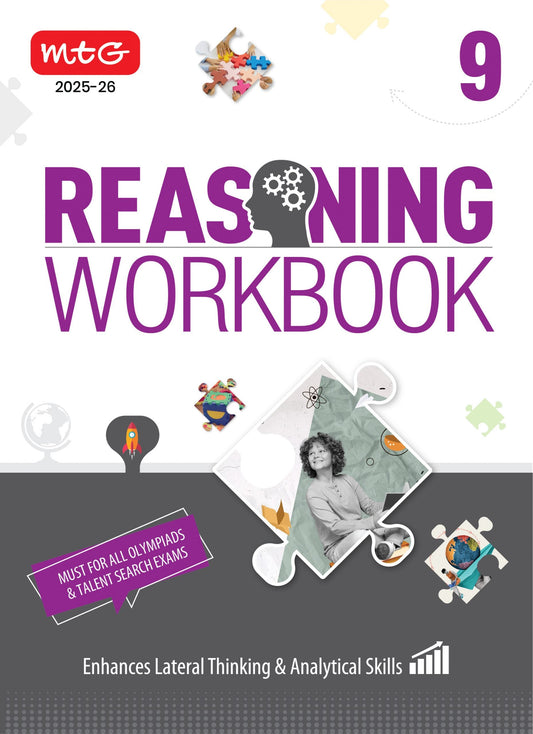 Class 9 Olympiad Reasoning Work Book - MTG