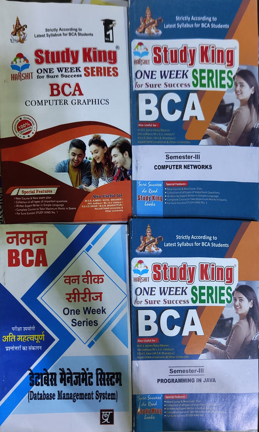 BCA 3rd Semester 2026 one week series